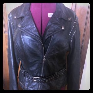 Genuine Harley Davidson Women leather jacket “XL”